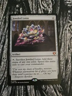 MTG English Jeweled Lotus NM Normal Commander Masters - Image 1