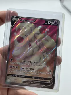 Alcremie V 064/072 Shining Fates NM Full Art Ultra Rare Pokemon Card - Image 1