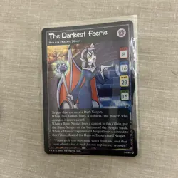 The Darkest Faerie 3/234 Neopets TCG Base Set ULTRA RARE Card Game HOLO FOIL - Image 1