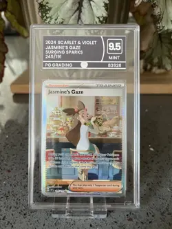 Pokemon TCG Jasmine's Gaze Card 245/191 Surging Sparks - Image 1