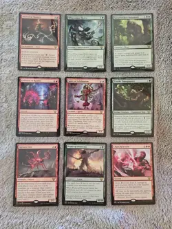 Magic the Gathering - 18 Card Lot. All Cards Are Rare Or Mythic Rares! - Image 1