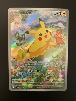 Pikachu 088 Sv: Scarlet & Violet Promo Cards Illustrator Rare Holo ?? - Image 1
