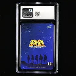 CGC GEM MINT 10 KAYOU 2024 Saint Seiya 3 CCG Card SS-BSR-001 Siegfried 037/599 - Image 2