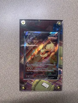Flareon V Promo SWSH179 Extended Art Pokemon Card Case (Card not Included) - Image 1