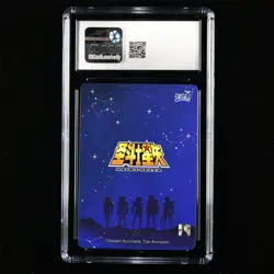 CGC MINT 9 KAYOU 2024 Saint Seiya 3 CCG Card SS-BSR-007 Krishna 548/599 - Image 3