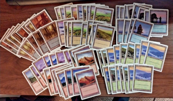 79x Basic Lands - MP - 5th Edition - SPARROW MAGIC mtg - Image 1