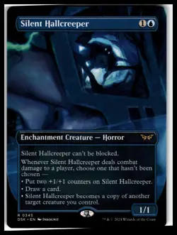 Silent Hallcreeper (Borderless) #345 Duskmourn: House of Horror - Image 1