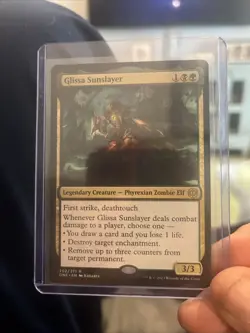 Magic the Gathering GLISSA SUNSLAYER MINT CONDITION PHYREXIA ALL WILL BE ONE - Image 1