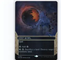 Dust Bowl (0012) (Borderless) Foil M Edge of Eternities: Stellar Sights 12 NM - Image 1