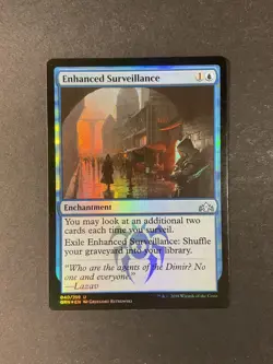 Enhanced Surveillance - Foil - Guilds of Ravnica - Magic the Gathering - MTG - Image 1