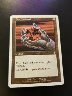 MTG Fire Diamond - 7th Edition Magic The Gathering x1 - Image 1