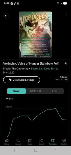 Vorinclex, Voice of Hunger (Rainbow Foil) Secret Lair Drop Foil - Image 3
