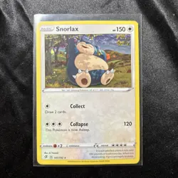 Pokemon Snorlax #141/192 Rebel Clash Cosmos Holo Rare Promo NM/Mint - Image 1