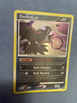 Pokemon TCG Darkrai 3/100 Reverse Holo Rare Majestic Dawn - LP+ Pokemon Card - Image 4