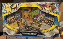 NEW/SEALED Pokemon TCG: Pikachu-Gx & Eevee-Gx Special Collection (box wear) 820650807770 - Image 1