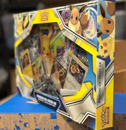 NEW/SEALED Pokemon TCG: Pikachu-Gx & Eevee-Gx Special Collection (box wear) 820650807770 - Image 5
