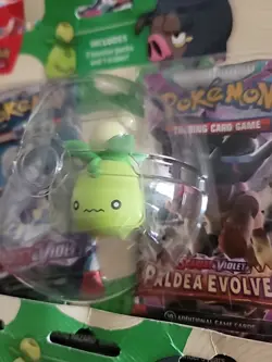 Pokemon Sealed Booster Packs + Smoliv,Lechonk Erasers Lot Of 2 - Image 2