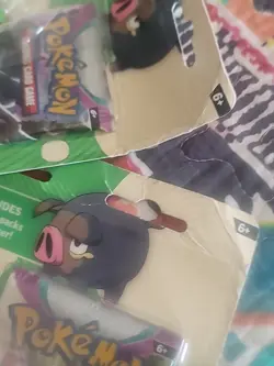 Pokemon Sealed Booster Packs + Smoliv,Lechonk Erasers Lot Of 2 - Image 5