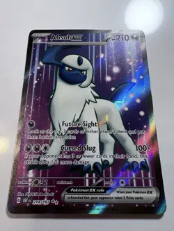 Pokemon Absol EX 214/197 Obsidian Flames Ultra Rare Card - Image 1