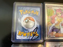 Lot 7 Full Art Trainer Rainbow Rare MINT - Shauna, Nessa Pokemon cards - Image 4