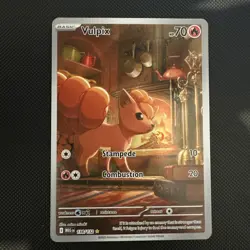 Pokemon TCG Vulpix 138/132 Mega Evolutions Near Mint/Mint Condition - Image 1