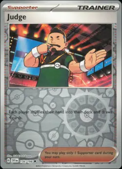 Pokemon - Judge #176/198 - SV01: Scarlet & Violet Base Set Reverse Holo - Image 1