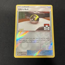 Pokemon TCG Ultra Ball STAFF League Cup Promo 68a/73 🔥 x1 - Image 3
