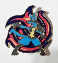 Pokemon Official Enamel Lucario Pin VSTAR Premium Collection (PIN ONLY) - Image 1