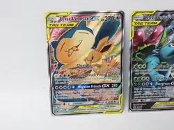 POKEMON TAG TEAM EEVEE SNORLAX CELEBI VENUSAUR PIKACHU ZEKROM VERY NICE!! - Image 2