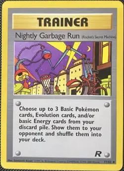 Nightly Garbage Run (Rocket's Secret Machine) 77/82 Team Rocket Regular Pokemon - Image 1