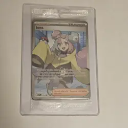 SEALED Pokemon Iono 124 Sv: Scarlet & Violet Black Star Promo Near Mint - Image 1