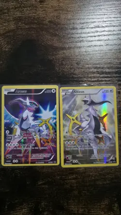 Latios, Darkrai, Arceus, Reshiram, Full Art Black Star Promo Pokemon TCG - Image 4