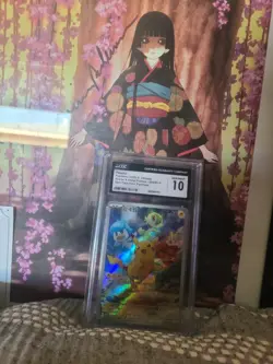 2025 Pokemon Pikachu PROMO 004/SV-P Chinese Scarlet & Violet CGC GEM MINT 10 - Image 1