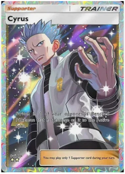 (EN) Cyrus - Full Art - Mega Palkia - Pokemon TCG Pocket PTCGP - Image 1