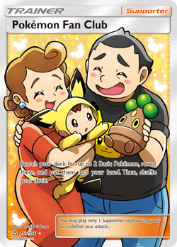 Pokemon Fan Club (155/156) Sun & Moon: Ultra Prism​ - Near Mint Holofoil Pokemon - Image 1