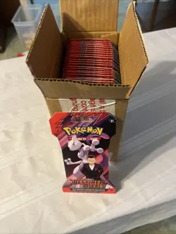 Pokemon TCG: Scarlet & Violet - Destined Rivals sleeved booster packs LOT OF 30 - Image 1