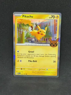 Pokemon-Pikachu 062/193 Trick or Trade 2023 Holo - Image 1