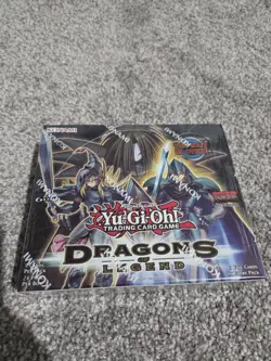 Yu-Gi-Oh! Dragons of Legend 1st Edition Booster Box Sealed - Image 1