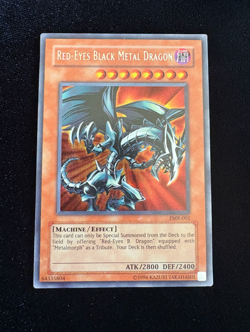 Red-Eyes Black Metal Dragon FMR-001 Yu-Gi-Oh! Forbidden Memories, Ungraded - Image 1