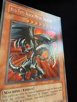 Red-Eyes Black Metal Dragon FMR-001 Yu-Gi-Oh! Forbidden Memories, Ungraded - Image 4