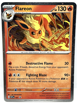 4x Lot -Pokemon Jolteon Flareon Vaporeon SVP 167 168 169 Prismatic Promo Cards - Image 2