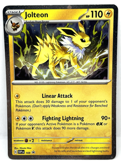 4x Lot -Pokemon Jolteon Flareon Vaporeon SVP 167 168 169 Prismatic Promo Cards - Image 3