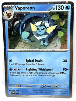 4x Lot -Pokemon Jolteon Flareon Vaporeon SVP 167 168 169 Prismatic Promo Cards - Image 4