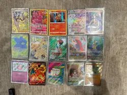 Pokemon TCG 15 Card Mixed Set Lot- Alt Arts, Shiny, Charizard, Full Art - Image 1