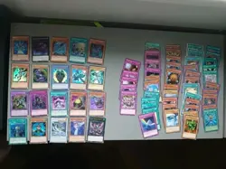 Yugioh 60 Card lot bundle 20+ rare/Foil. Mix exact as pictured YUG66 NM - Image 1