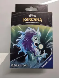 Sisu Card Sleeves (65) Matte Finish Disney Lorcana TCG Rise of the Floodborn - Image 1