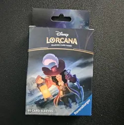 Disney Lorcana TCG Captain Hook Standard Card Sleeves (65-Count) NEW - Image 1