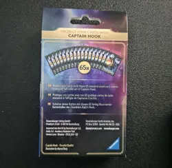 Disney Lorcana TCG Captain Hook Standard Card Sleeves (65-Count) NEW - Image 2
