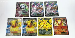 Lot of 7 Radiant Collection Pokemon TCG Trading Cards - Image 1