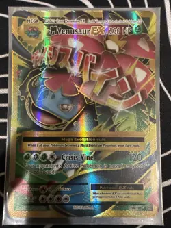 Pokemon TCG Mega-Venusaur-EX Evolutions Holo Full Art Ultra Rare Card 100/108 - Image 4